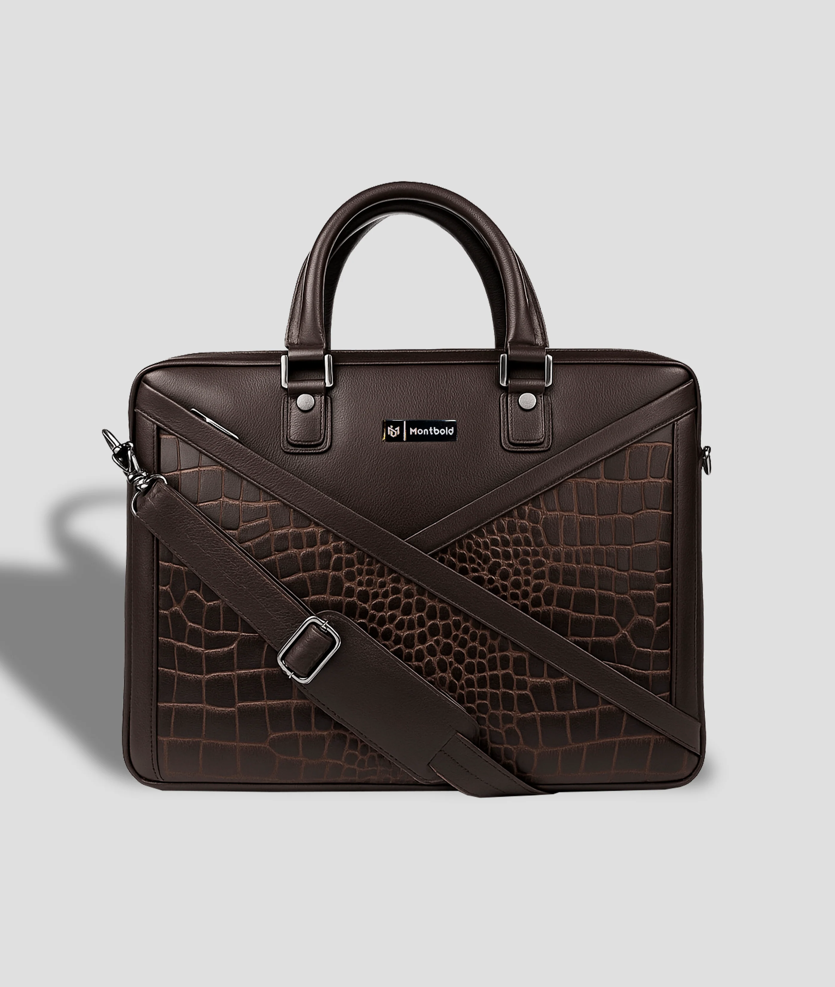 Luxury Leather Laptop Bag